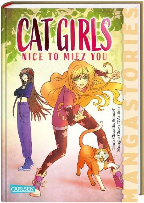 Claudia Scharf: Cat Girls 1, Buch