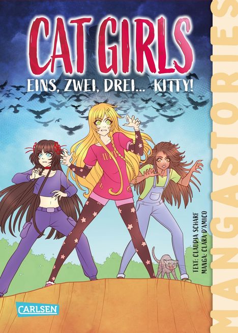 Claudia Scharf: CAT GIRLS Band 3 - Eins, zwei, drei... Kitty, Buch