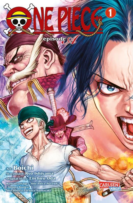 Eiichiro Oda: One Piece Episode A 1, Buch