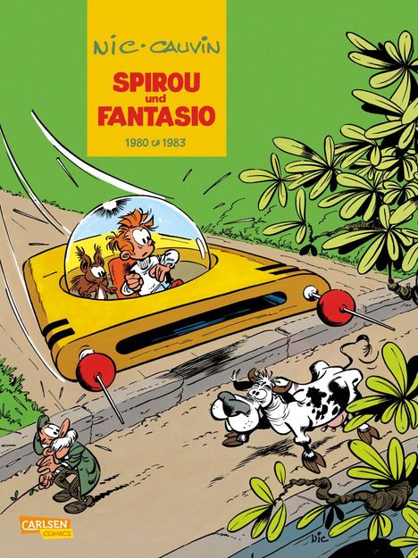 Raoul Cauvin: Spirou und Fantasio Gesamtausgabe 12: 1980-1983, Buch
