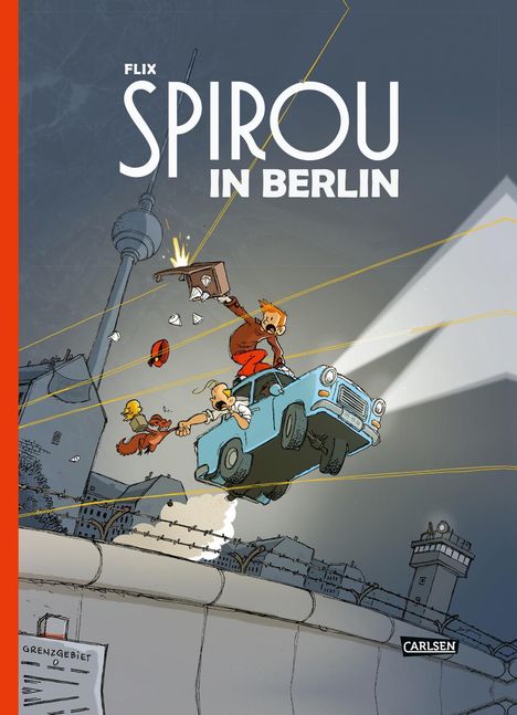 Flix: Spirou in Berlin, Buch