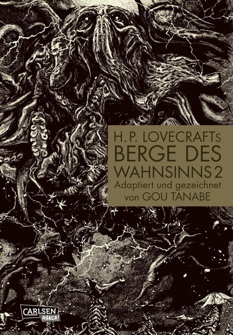 Gou Tanabe: H.P. Lovecrafts Berge des Wahnsinns 2, Buch