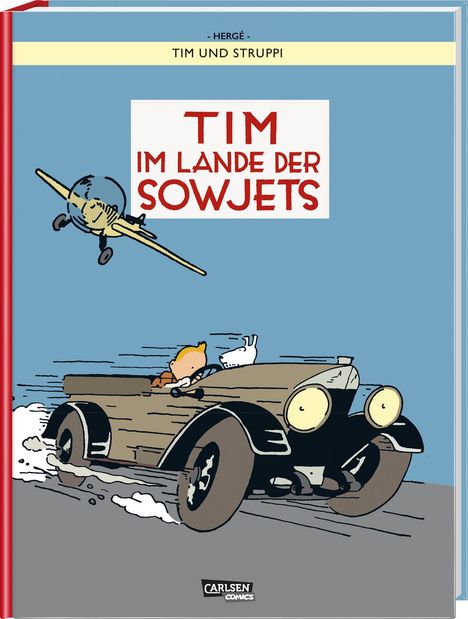 Hergé: Tim und Struppi: Tim im Lande der Sowjets - farbige Ausgabe, Buch