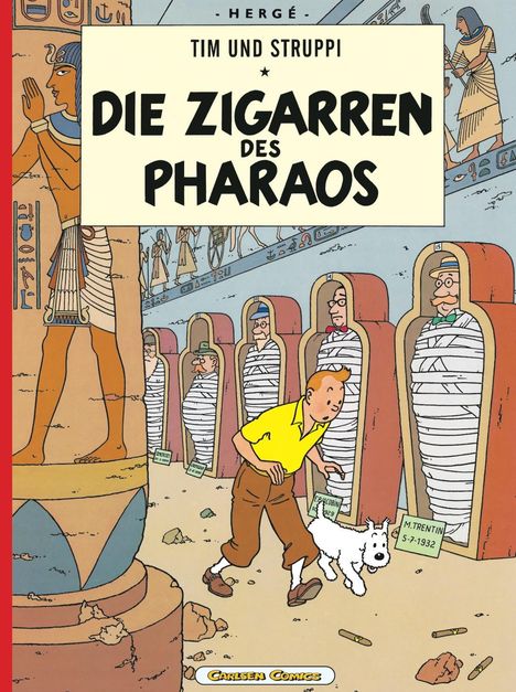 Herge: Tim und Struppi 03. Die Zigarren des Pharaos, Buch