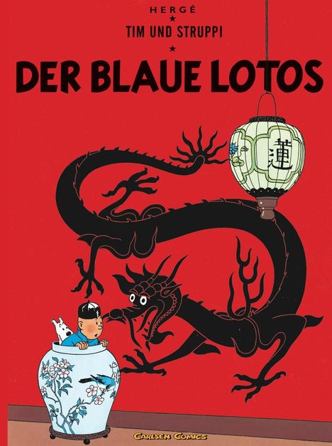 Herge: Tim und Struppi 04. Der Blaue Lotos, Buch