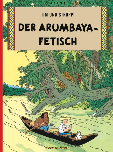 Herge: Tim und Struppi 05. Der Arumbaya-Fetisch, Buch