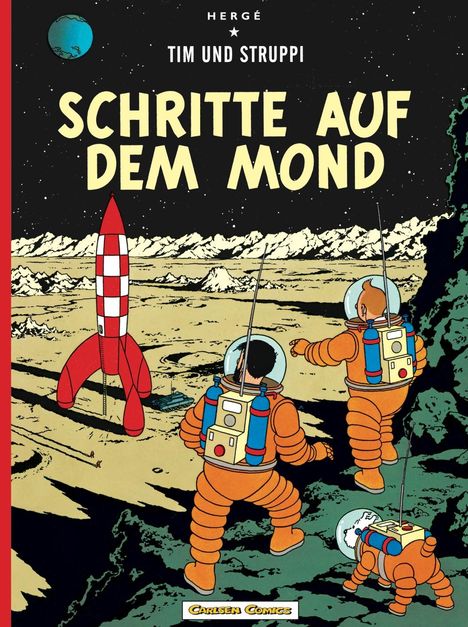 Herge: Tim und Struppi 16. Schritte auf dem Mond, Buch