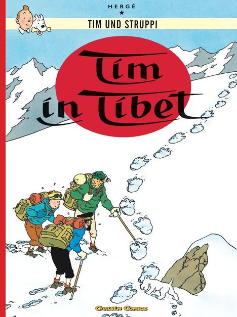 Herge: Tim und Struppi 19. Tim in Tibet, Buch