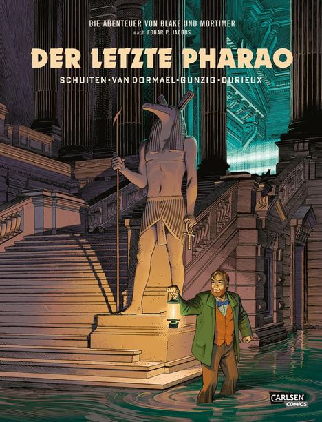 François Schuiten: Blake und Mortimer Spezial 1: Der letzte Pharao, Buch