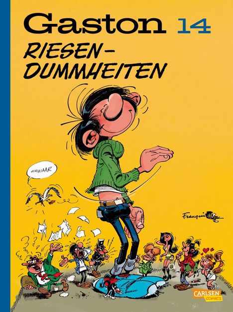 André Franquin: Gaston Neuedition 14: Riesendummheiten, Buch