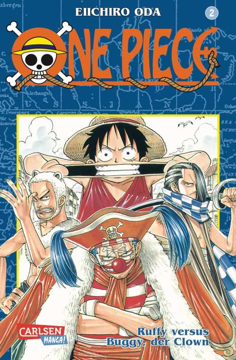 Eiichiro Oda: One Piece 02. Ruffy versus Buggy, der Clown, Buch