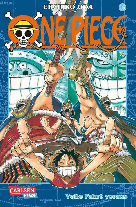 Eiichiro Oda: One Piece 15. Volle Fahrt voraus, Buch