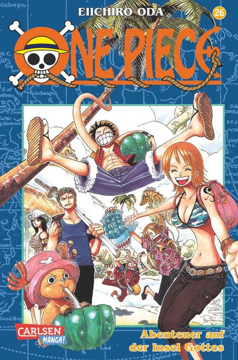 Eiichiro Oda: One Piece 26. Abenteuer auf der Insel Gottes, Buch