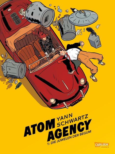 Yann: Atom Agency 1: Die Juwelen der Begum, Buch