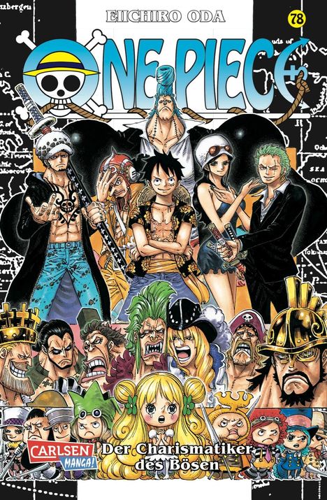 Eiichiro Oda: One Piece 78. Der Charismatiker des Bösen, Buch