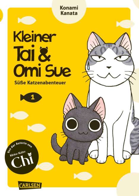 Konami Kanata: Kleiner Tai &amp; Omi Sue - Süße Katzenabenteuer 1, Buch
