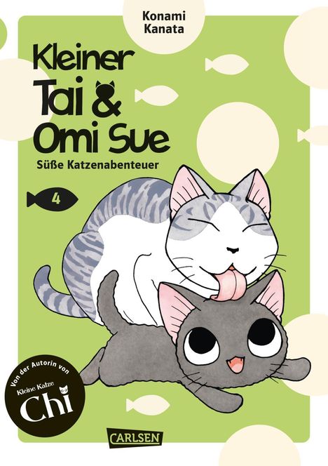 Konami Kanata: Kleiner Tai &amp; Omi Sue - Süße Katzenabenteuer 4, Buch