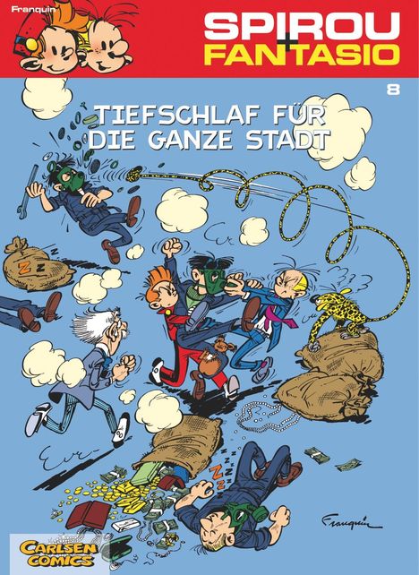 Andre. Franquin: Spirou und Fantasio 08. Tiefschlaf für die ganze Stadt, Buch