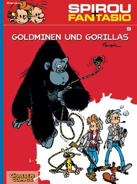 Andre Franquin: Spirou und Fantasio. Goldminen und Gorillas. (Bd. 9), Buch