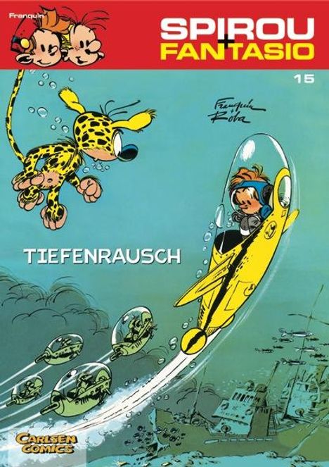 Andre Franquin: Spirou und Fantasio 15. Tiefenrausch, Buch