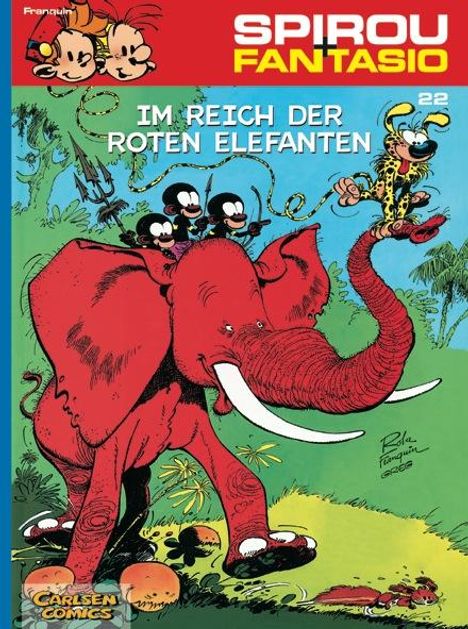 Andre. Franquin: Spirou und Fantasio 22. Im Reich der roten Elefanten, Buch