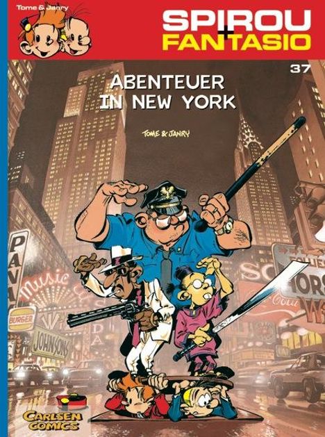 Janry: Spirou &amp; Fantasio 37: Abenteuer in New York, Buch