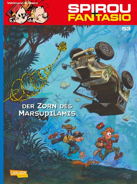 Fabien Vehlmann: Spirou &amp; Fantasio 53: Der Zorn des Marsupilamis, Buch