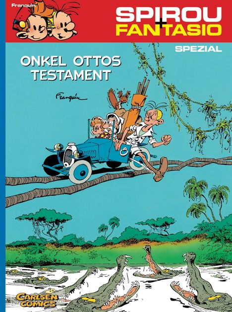 André Franquin: Spirou und Fantasio Spezial 7: Onkel Ottos Testament, Buch