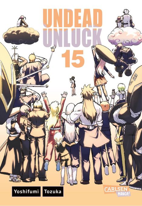 Yoshifumi Tozuka: Undead Unluck 15, Buch