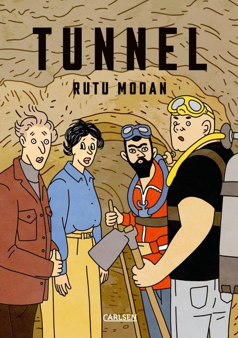 Rutu Modan: Die Tunnel, Buch