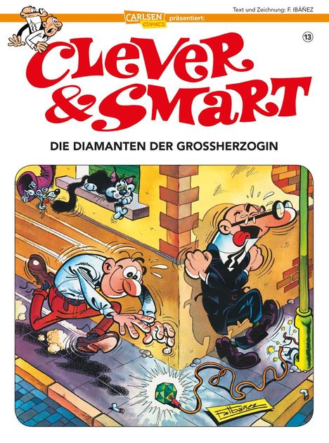 Francisco Ibáñez: Clever und Smart 13: Die Diamanten der Großherzogin, Buch