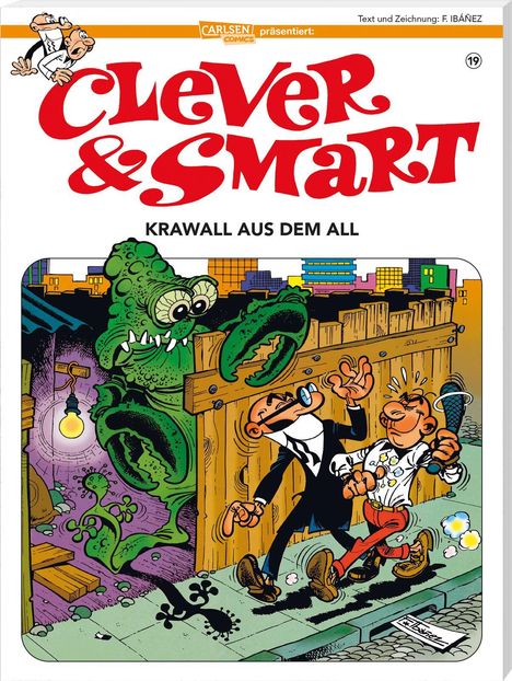 Francisco Ibáñez: Clever und Smart 19: Krawall aus dem All, Buch