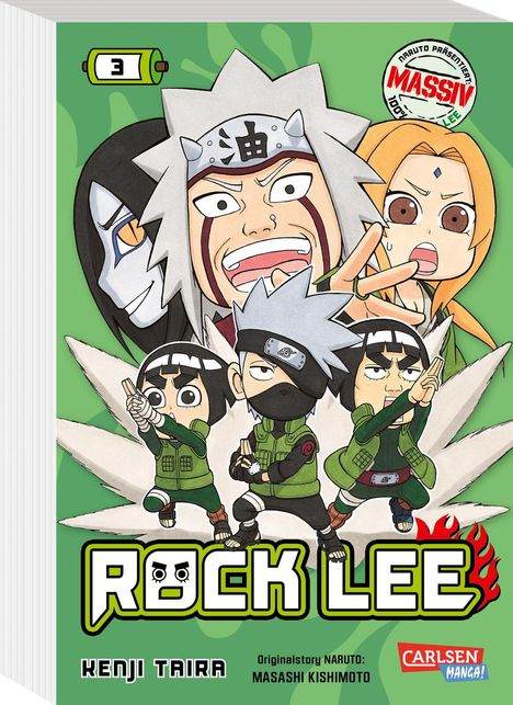 Masashi Kishimoto: Rock Lee Massiv 3, Buch