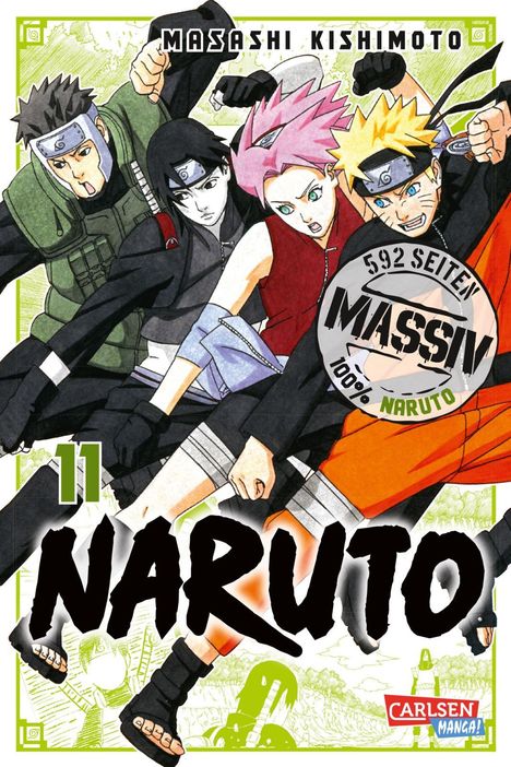 Masashi Kishimoto: NARUTO Massiv 11, Buch