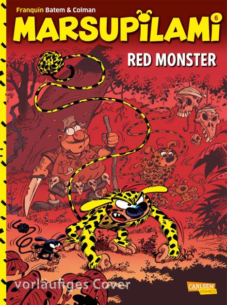 André Franquin: Marsupilami 06: Red Monster, Buch