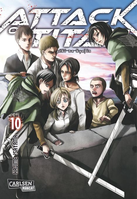 Hajime Isayama: Attack on Titan 10, Buch