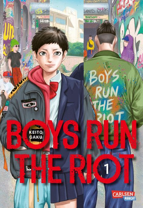 Keito Gaku: Boys Run the Riot 1, Buch