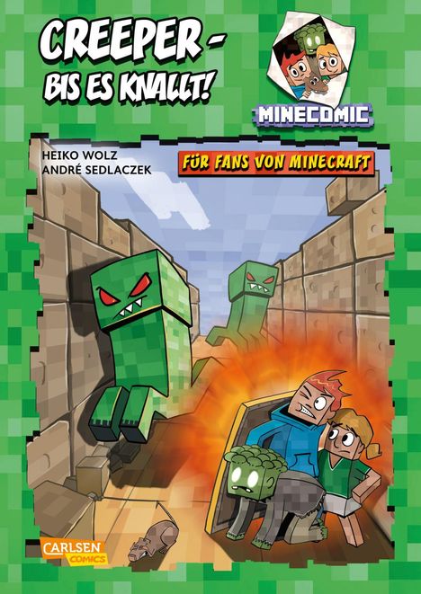 Heiko Wolz: Minecraft: Creeper - bis es knallt!, Buch