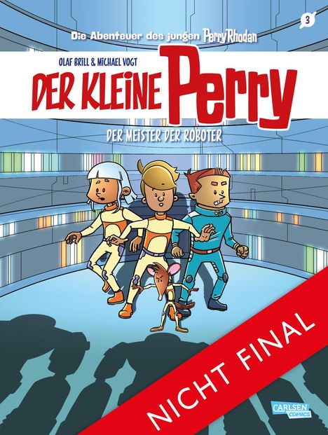 Olaf Brill: Der kleine Perry 3: Der Meister der Roboter, Buch