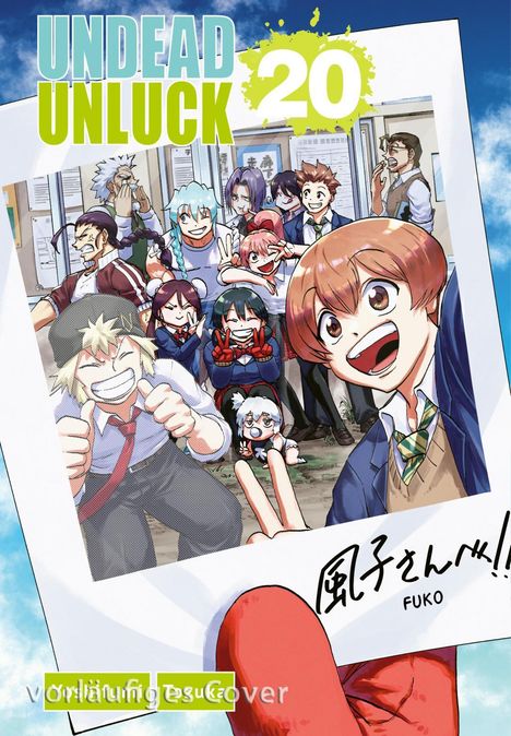 Yoshifumi Tozuka: Undead Unluck 20, Buch