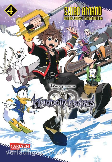 Shiro Amano: Kingdom Hearts III 4, Buch