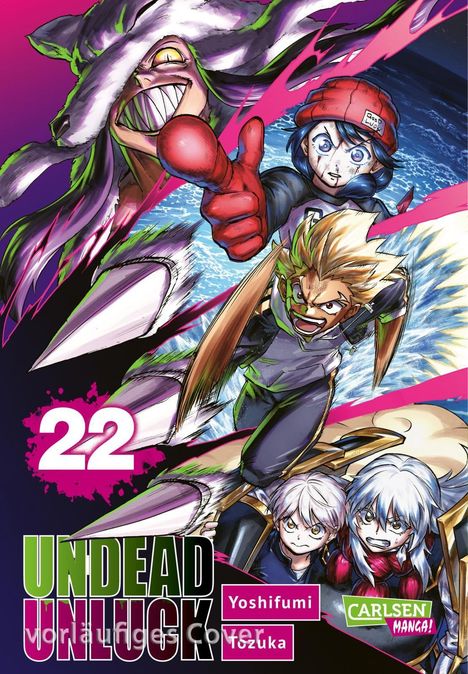 Yoshifumi Tozuka: Undead Unluck 22, Buch