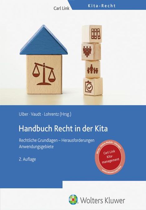 Susanne Vaudt: Handbuch Recht in der Kita, Buch