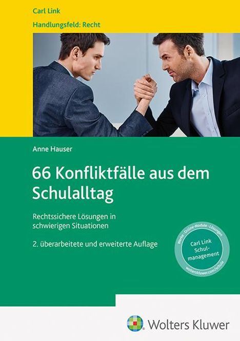 Anne Hauser: 66 Konfliktfälle aus dem Schulalltag, Buch