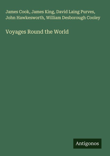 James Cook: Voyages Round the World, Buch
