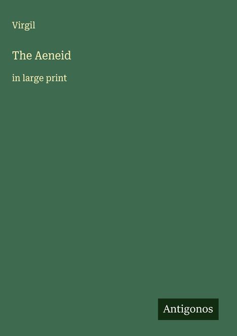 Virgil: The Aeneid, Buch