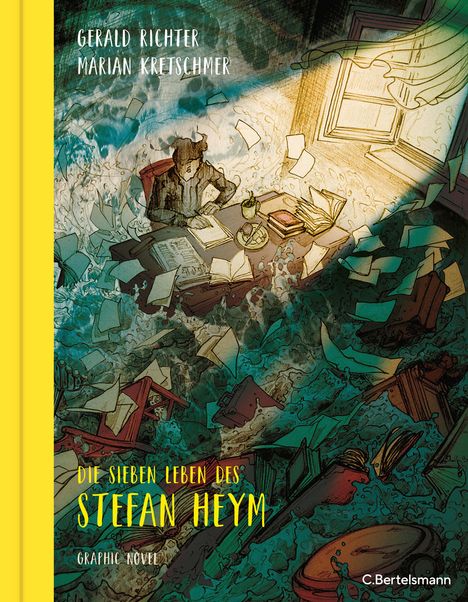 Gerald Richter: Die sieben Leben des Stefan Heym (Graphic Novel), Buch