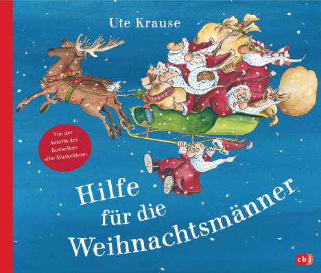 Ute Krause: Hilfe für die Weihnachtsmänner, Buch