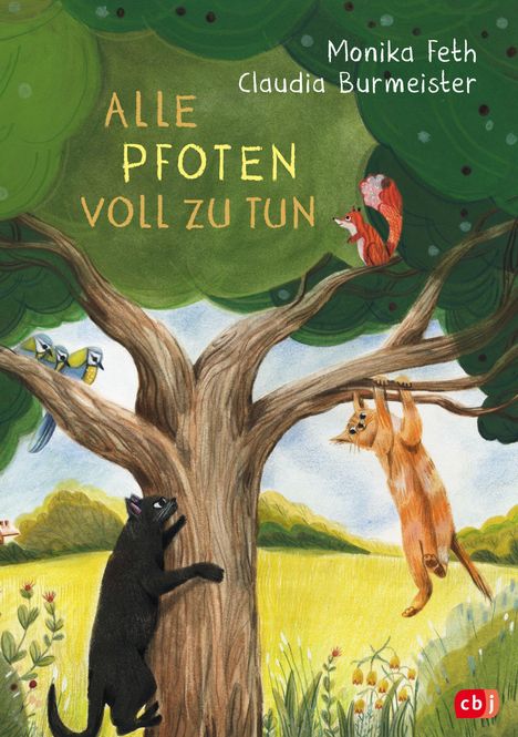 Monika Feth: Alle Pfoten voll zu tun, Buch