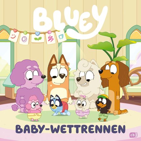 BLUEY - Baby Wettrennen, Buch